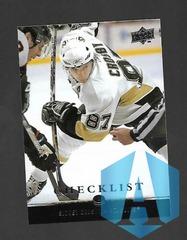 2008-09 Upper Deck #200 Sidney Crosby Pittsburgh Penguins Checklist